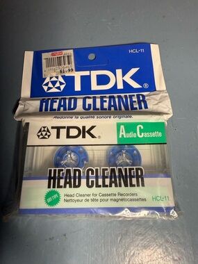 TDK Blue Head Cleaner Audio Cassette (HCL-11)